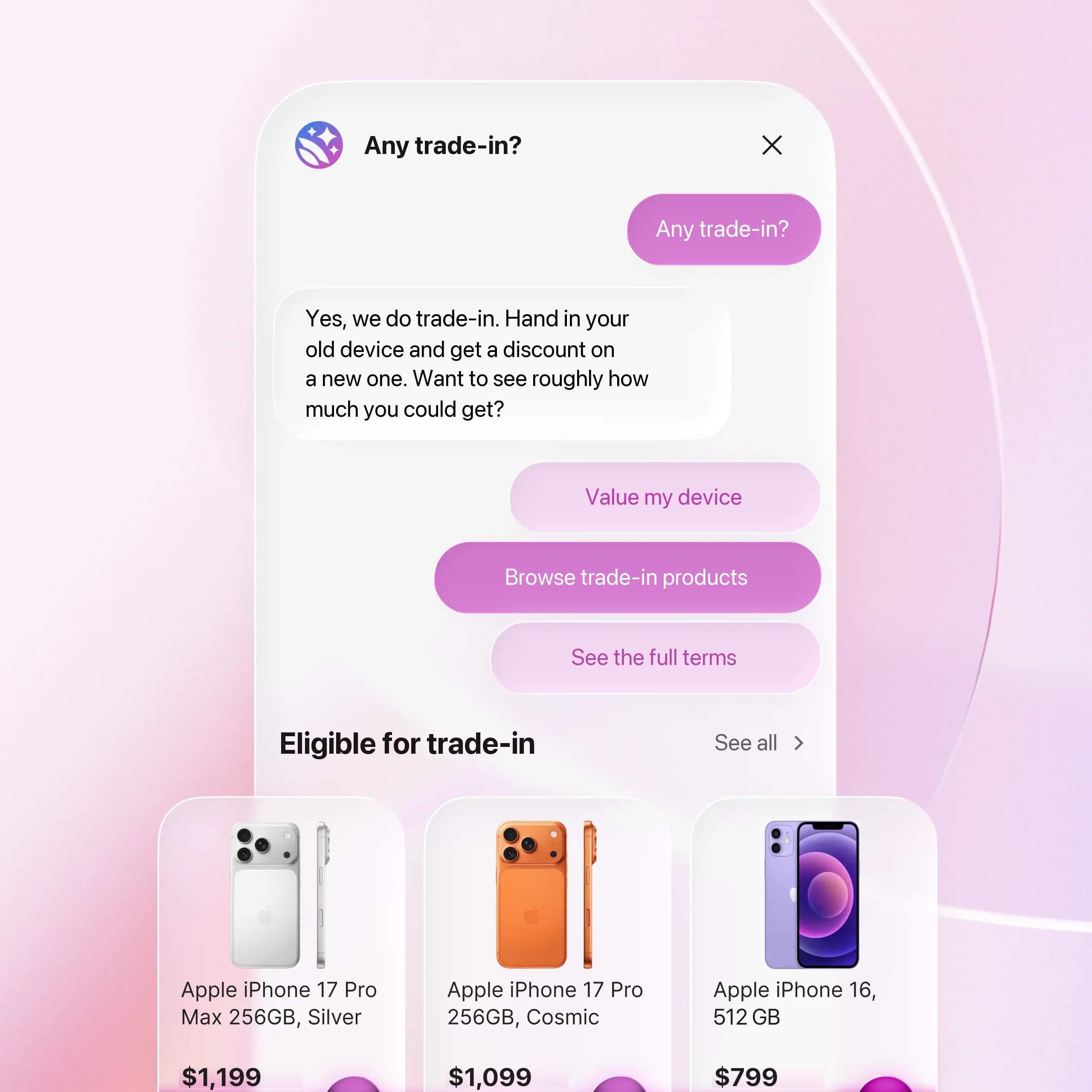 Customer support — the Gravity AI interface